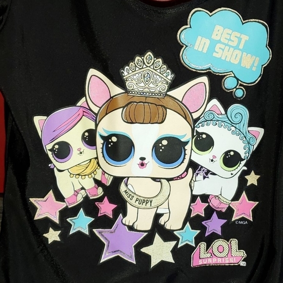 L.O.L. Surprise girls long sleeve leotard & skirt - Picture 13 of 14